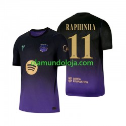 Camisola FC Barcelona Raphinha 11 Homem Equipamento Segundo 2026-2027 Manga Curta